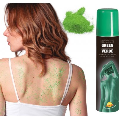 Fiestas Guirca párty sprej barva na tělo zelená 75 ml – Zboží Mobilmania