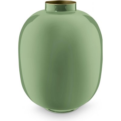 Pip Studio velká kovová váza 32cm, zelená – Hledejceny.cz