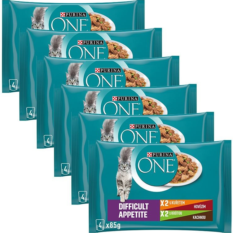 PURINA ONE Difficult Appetite 24 x 85 g