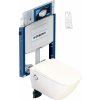 Kompletní WC sada GEBERIT KOMBIFIX ECO WATERGATE INTEGRA Comfort CUBE WG-200C-SET-110.302.00.5