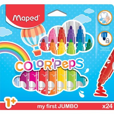 Maped Color'Peps Jumbo 6222 24 ks – Sleviste.cz