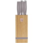 Berlingerhaus BH 2974 se stojanem Bamboo Taupe Collection 6 ks – Zboží Dáma