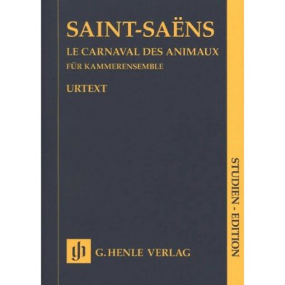Camille saint-saens the carnival of the animals noty, partitura – Hledejceny.cz