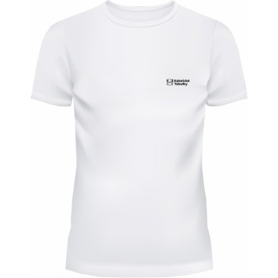 Kalorické Tabulky tričko Bílá – Zboží Mobilmania