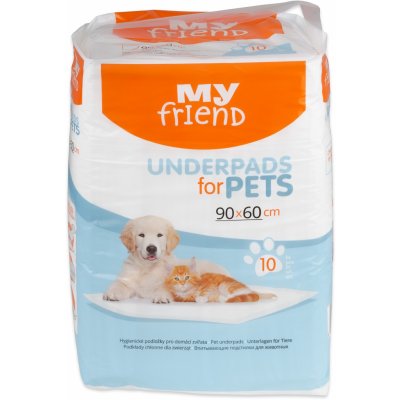 My friend podložky pro zvířata 90 x 60 cm 10 ks – Zboží Mobilmania