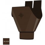 KJG kotlík 250 80 mm RAL 8028 – Hledejceny.cz