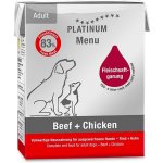 Platinum Natural Menu Adult Beef & Chicken 12 x 185 g – Sleviste.cz