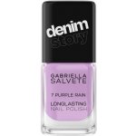 Gabriella Salvete Denim Story Longlasting Nail lak na nehty 11 ml 07 Purple Rain 11 ml – Zboží Dáma