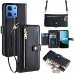 VSECHNONAMOBIL 124201 PASTEL Peněženkové pouzdro pro Xiaomi Redmi 15C / Redmi 15C 5G černé – Sleviste.cz