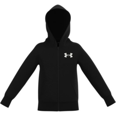 Under Armour Rival Cotton Fz Dětská mikina 1357613 Black YL – Zboží Mobilmania