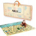 NILS Fun Dětská skládací pěnová podložka MD04 City – Zboží Dáma NILS Fun Dětská skládací pěnová podložka MD04 City – Zboží Dáma