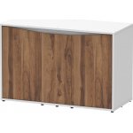 Aquatlantis Splendid 120 skříňka 25/98 bílá/Nogal Bali – Zboží Dáma