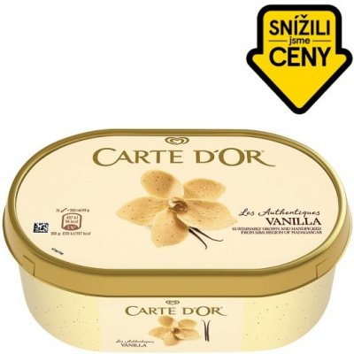 Carte D'Or Vanilková zmrzlina 1000 ml — Heureka.cz