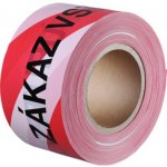 Den Braven Bariérová páska 100 mm x 100 m červeno-bílá – Zboží Mobilmania