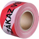 Den Braven Bariérová páska 100 mm x 100 m červeno-bílá – HobbyKompas.cz
