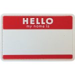 ARMED PATCHES PVC nášivka - Hello My Name is – Zboží Mobilmania