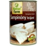 Natur Farm žampiony krájené 400 g – Zboží Dáma