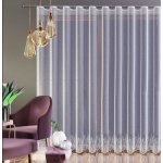 Forbyt Hotová záclona nebo balkonový komplet, Nela, bílá 250 x 120 cm Velikost: 330 x 150 cm – Hledejceny.cz