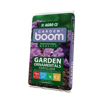 AGRO Garden Boom ORNAMENTAL hnojivo pro okrasné keře a trvalky 15 kg