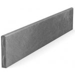 Recyklát zahradní obrubník; 240x30mm; 1,2m; Šedý – Hledejceny.cz