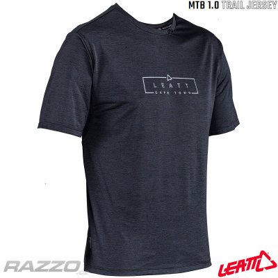 Leatt MTB TRAIL 1.0 BLACK – Zboží Mobilmania