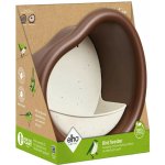 Elho Krmítko pro ptáky Organic 16,8 x 27,4 x 25,4 cm hnědobílé – Zboží Mobilmania