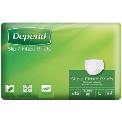 Depend Slip Super Plus L 15 ks – Zbozi.Blesk.cz