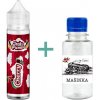 Příchuť pro míchání e-liquidu Vapemix Jacks Premix Cherry Shake and Vape 6 ml + Základní báze Mašinka (70VG/30PG) 100 ml