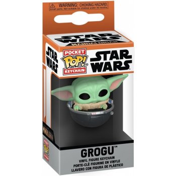 Funko Star Wars The Mandalorian Grogu in Black Hover Pram