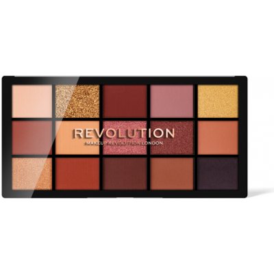 Makeup Revolution Re-Loaded Velvet Rose paletka očních stínů 17 g – Zboží Mobilmania