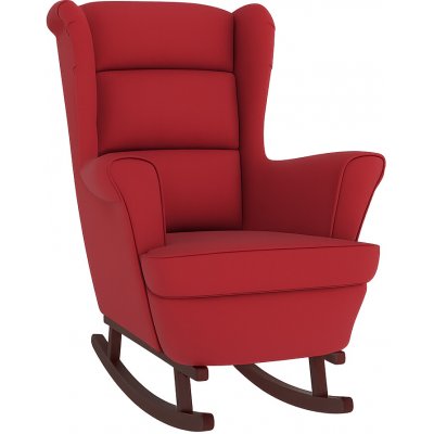 NoBi FJORDRELAX relaxační houpací nohy tmavé látka červená – Zboží Dáma