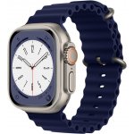 Techsuit Watchband W038 - Apple Watch 1/2/3/4/5/6/7/8/SE/SE 2/Ultra 42/44/45/49mm - Dark Blue KF2310821 – Hledejceny.cz