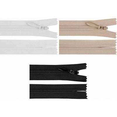 Spirálový zip skrytý YKK No 3 délka 50 cm - 572 béžová nejsv. – Hledejceny.cz