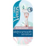 Gillette Venus Extra Smooth Sensitive Rose Gold – Zboží Dáma