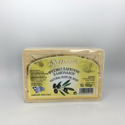 Knossos přírodní olivové mýdlo bílé 100 g – Hledejceny.cz