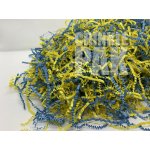 CrinklePAK mix modrožlutá papírová výplň do krabic Hmotnost balení: 1kg – Hledejceny.cz