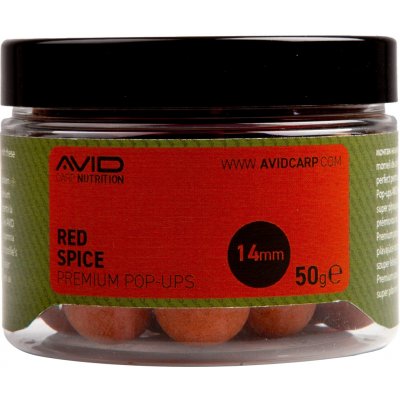 Avid Carp Premium Red Spice 50 g 14 mm – Hledejceny.cz