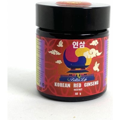 4betterlife Ženšen korejský červený extrakt nejprodávanější 40 g