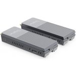 DIGITUS 4K/60Hz Wireless HDMI Extender Set, 150m, grey DS-55359 – Zboží Živě
