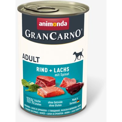 Animonda Gran Carno Losos & Špenát 400 g – Zboží Mobilmania