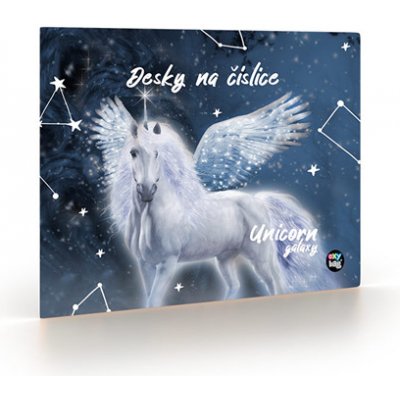 Desky na číslice Unicorn galaxy – Zboží Mobilmania