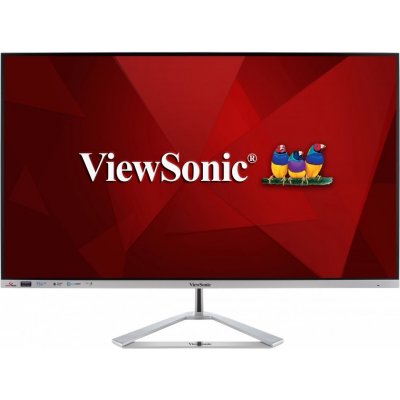 ViewSonic VX3276-2K-MHD-2 32" LED monitor, 32", 2560×1440, IPS, 16:9, 4ms, 1200:1, 250cd/m2, 2× HDMI, DisplayPort, mini DisplayPort, VESA, repro, černo-stříbrný VX3276-2K-MHD-2