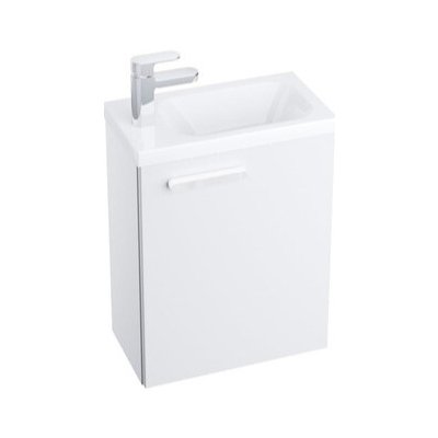 Koupelnová skříňka pod umyvadlo Ravak Chrome II 40x50x22 cm bílá lesk X000001782 – Sleviste.cz
