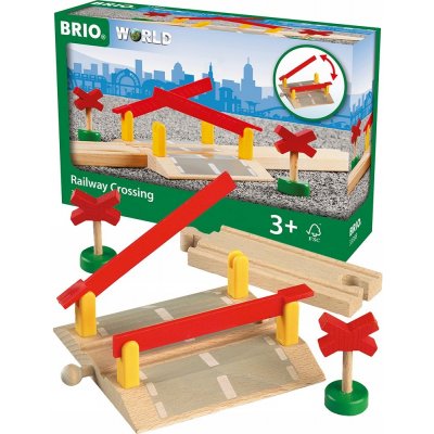 Brio World 33388 Železniční přejezd se závorami