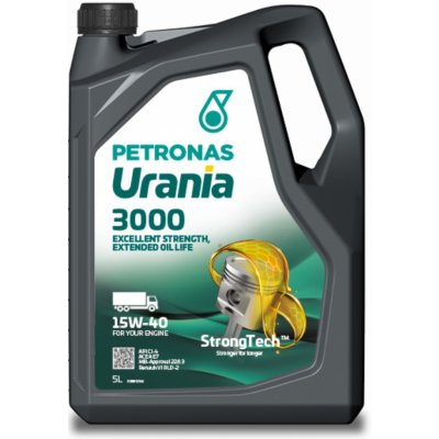 Petronas Urania 3000 15W-40 5 l – Hledejceny.cz