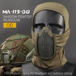 Wosport kukla Shadow se síťovanou ochrannou maskou zelená – Sleviste.cz