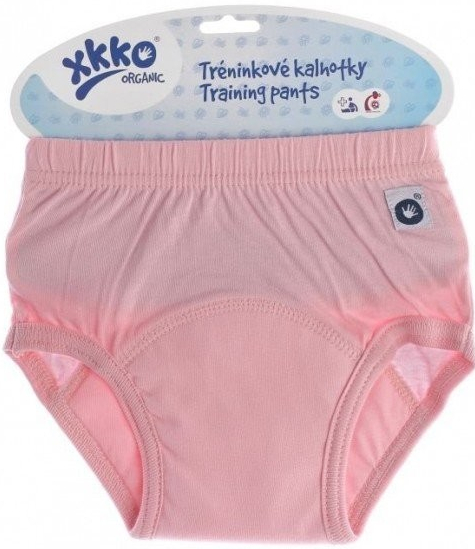 XKKO Tréninkové kalhotky Organic Růžové M