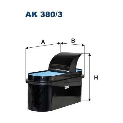 Vzduchový filtr Filtron AK380/3 – Hledejceny.cz