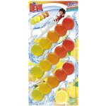 Dr. Devil WC Bicolor 5ball závěsný WC blok Lemon Fresh 3 x 35 g – Sleviste.cz