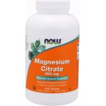 Now Foods Magnesium Citrate 200 mg 250 tablet – Hledejceny.cz